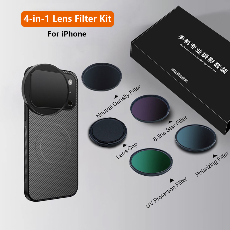 Photography With Mobile - ชุดฟิลเตอร์เลนส์ 4 in 1 ขนาด 58