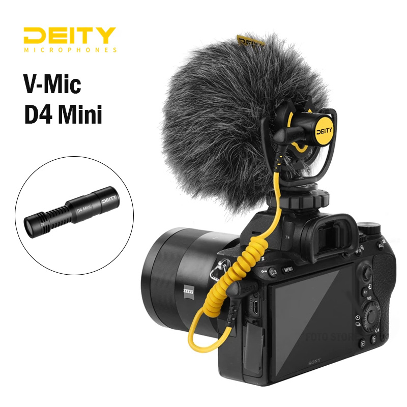 Photography With Mobile - Deity V-Mic D4 Mini หัวไมโครโฟน TRS