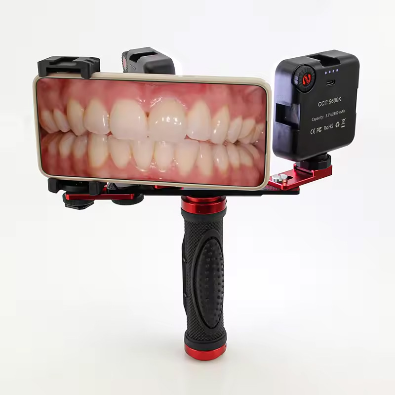 Photography With Mobile - ไฟ LED สำหรับถ่ายภาพในช่องปากแบบพกพาสำหรับทันตแพทย์ ใช้สำหรับถ่ายภาพและวิดีโอในระหว่างการรักษาทางทันตกรรม