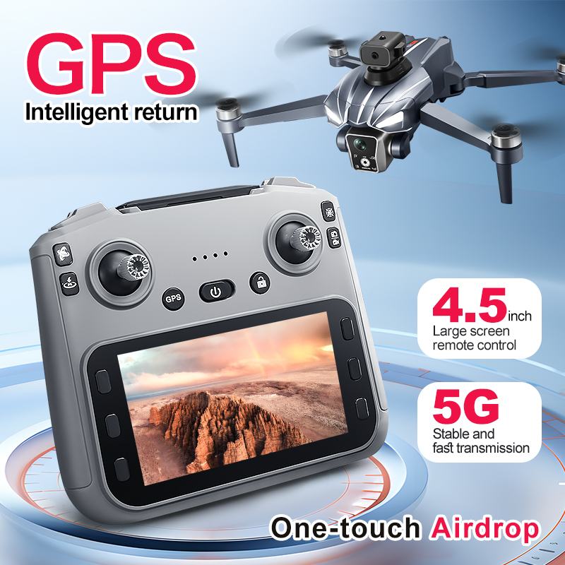 Photography High Angle - โดรน GTR8 2025 หลบหลีกสิ่งกีดขวาง กล้องหน้า-หลัง 3
