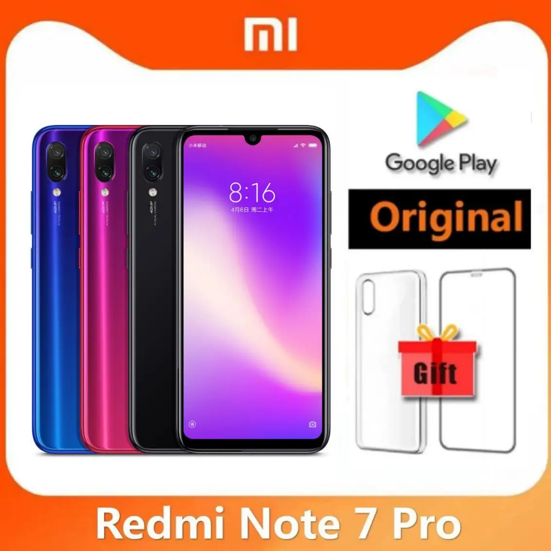 Photography With Mobile - Xiaomi Redmi หมายเหตุ 7 PRO สมาร์ทโฟนเดิม