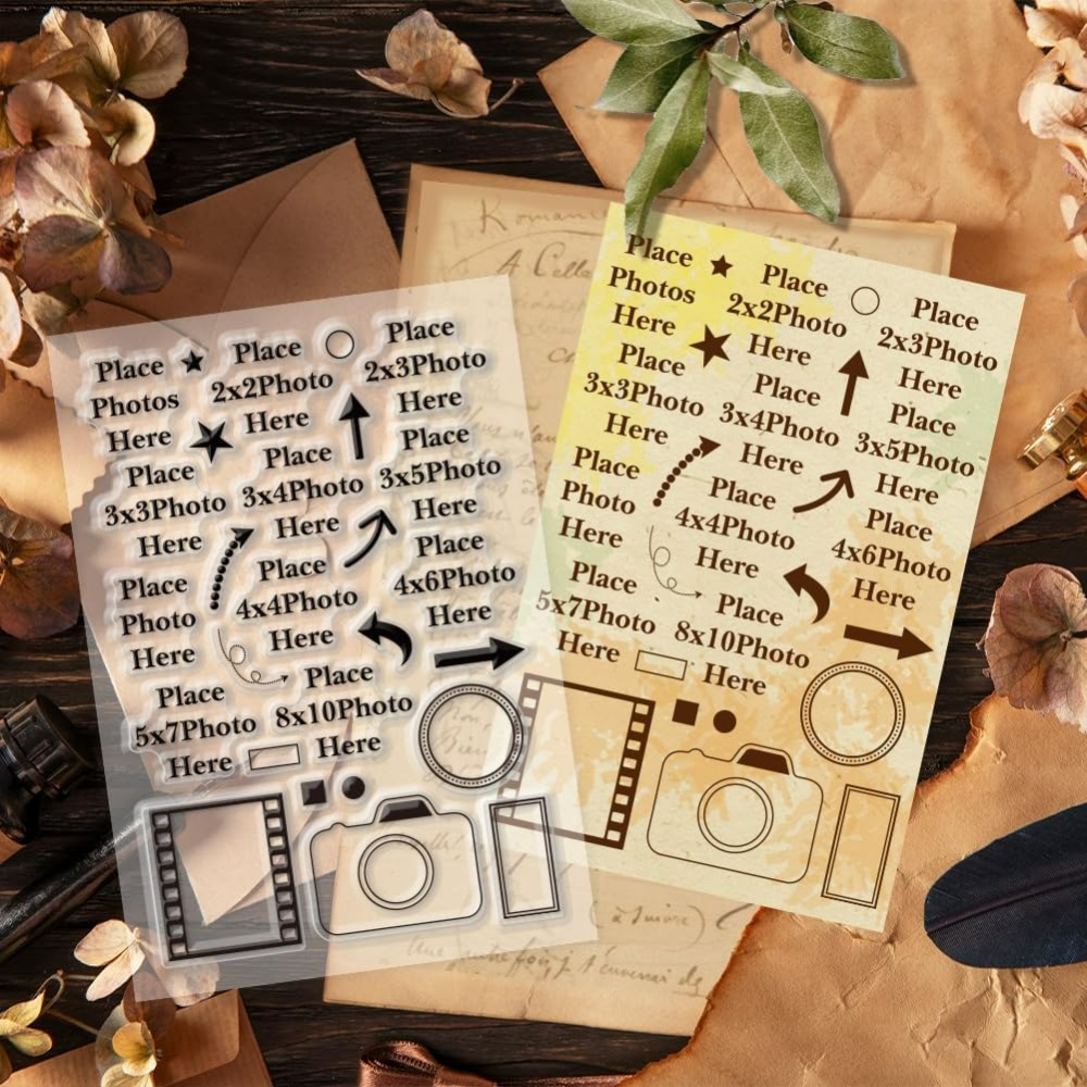 วางภาพที่นี่ ล้างแสตมป์ ลูกศร  - Photography Definition บทวิจารณ์และราคา