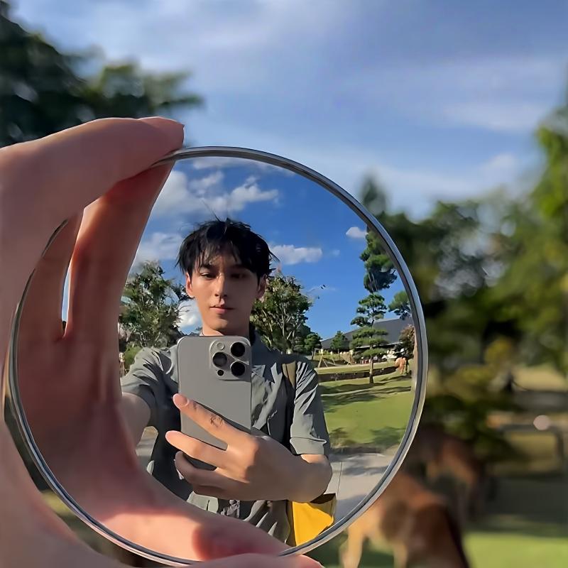 1/2 ชิ้นกระจกแต่งหน้าสำหรับเด็ - Photography High Angle บทวิจารณ์และราคา