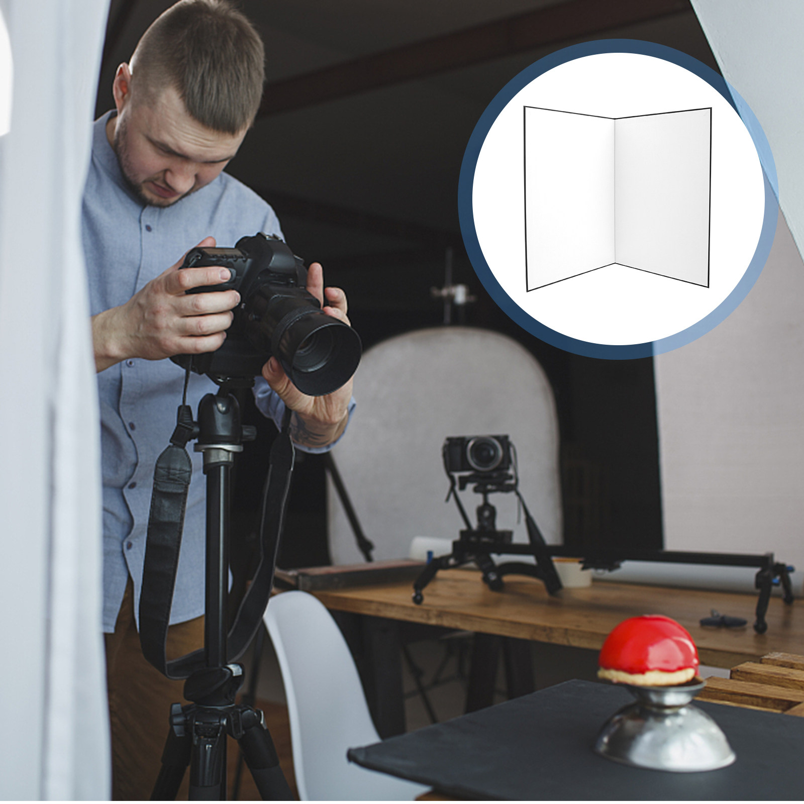 แผ่นสะท้อนแสงสำหรับถ่ายภาพแบบพ - Photography Still Life บทวิจารณ์และราคา