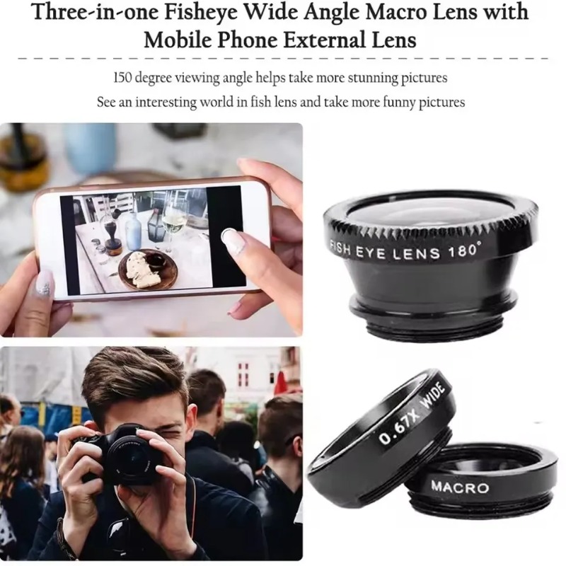 ชุดเลนส์โทรศัพท์ภายนอก เลนส์ฟิ - Photography High Angle บทวิจารณ์และราคา