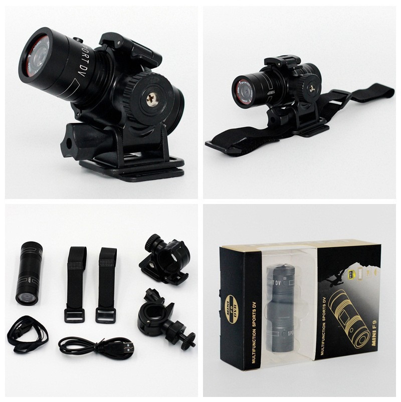 F9/1080P กล้องกีฬาความละเอียดส - Photography High Angle บทวิจารณ์และราคา