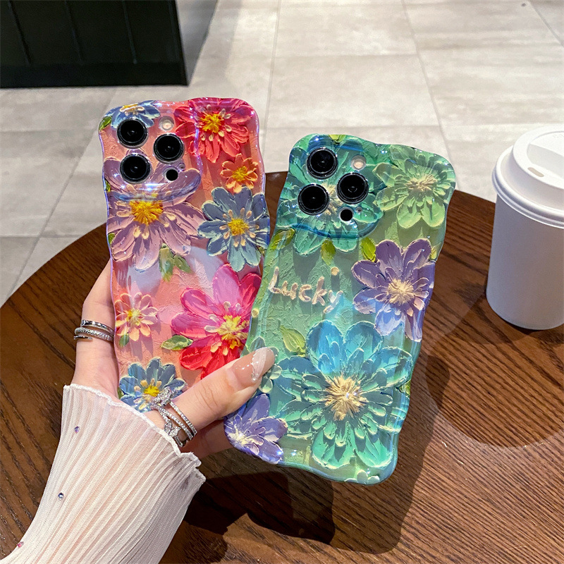 เคสโทรศัพท์ซิลิโคนลายดอกไม้สีน - Photography By บทวิจารณ์และราคา